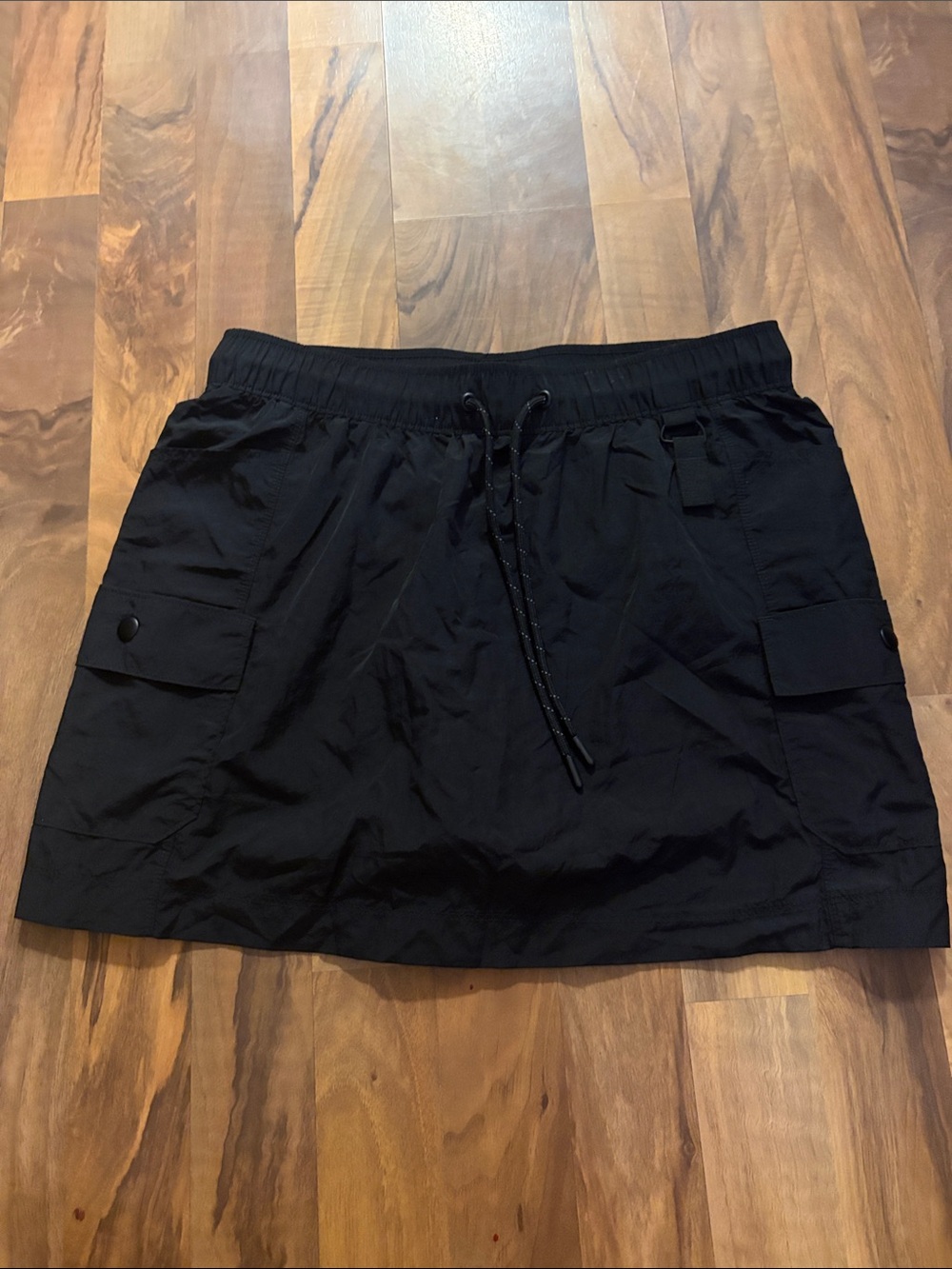 Avia Black Mini Skirt with Cargo Pockets
